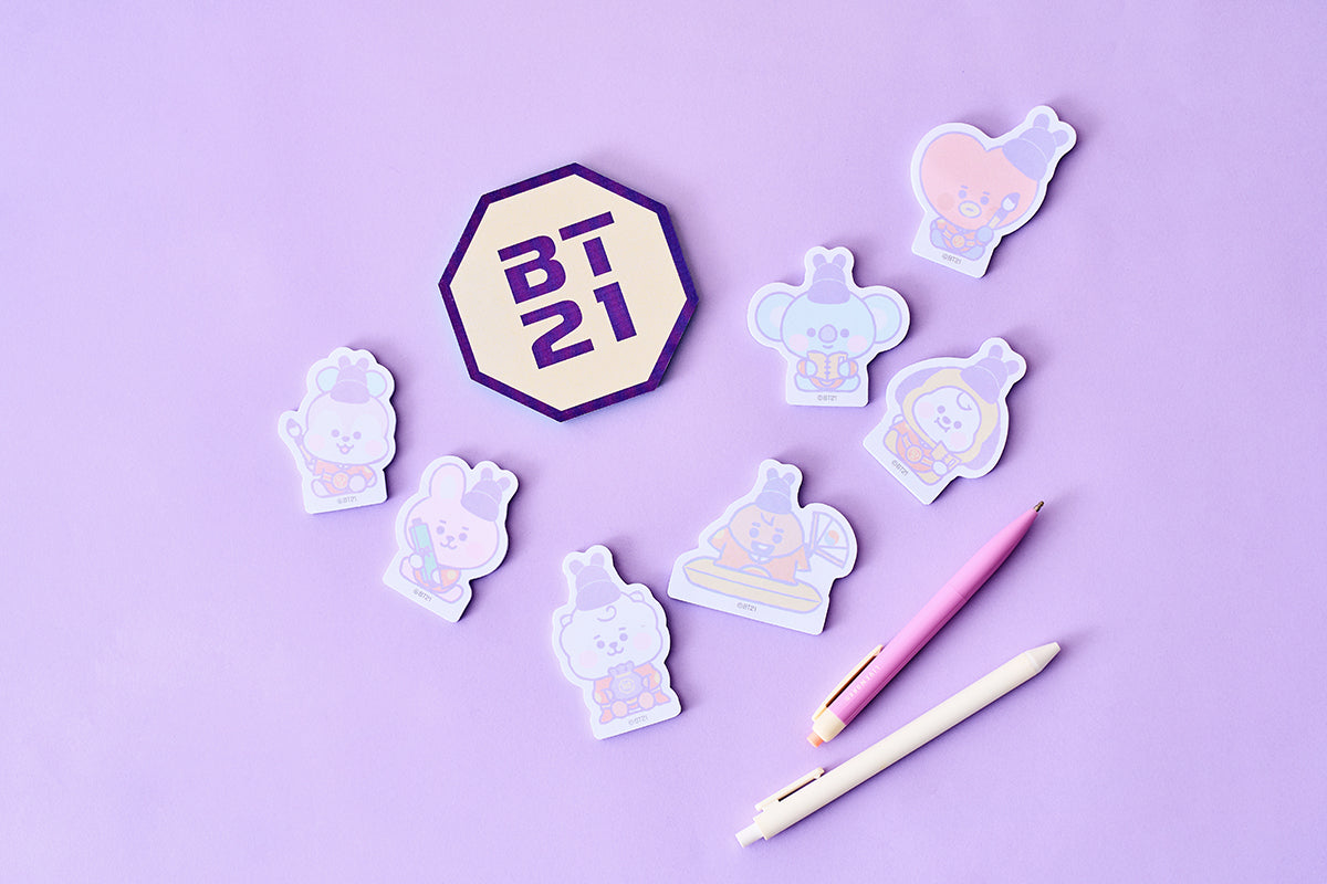 BTS x BT21 Baby Memo Notepads K-Edition Ver.2