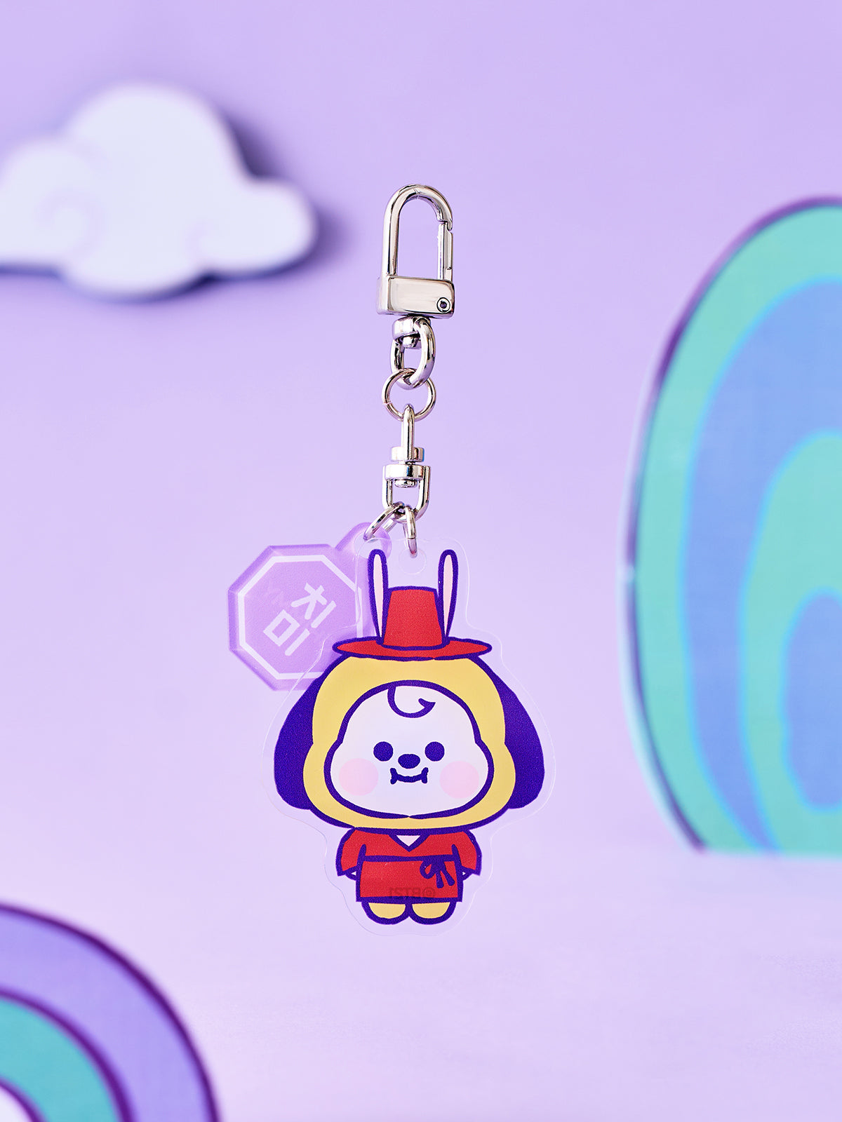 BTS x BT21 Baby Acrylic Keyring K-Edition Ver.2