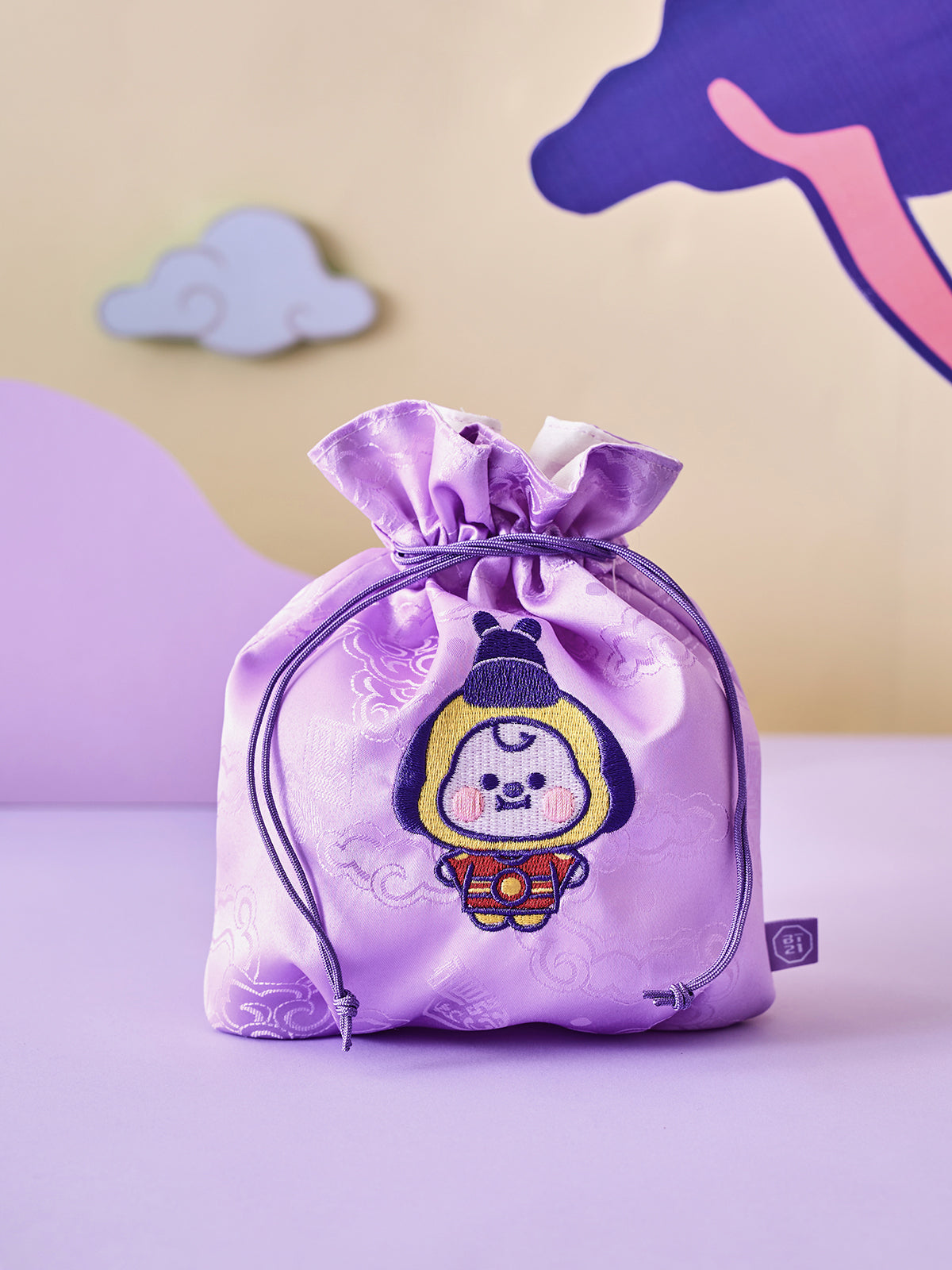 BTS x BT21 Baby Good Luck Pouch K-Edition Ver.2