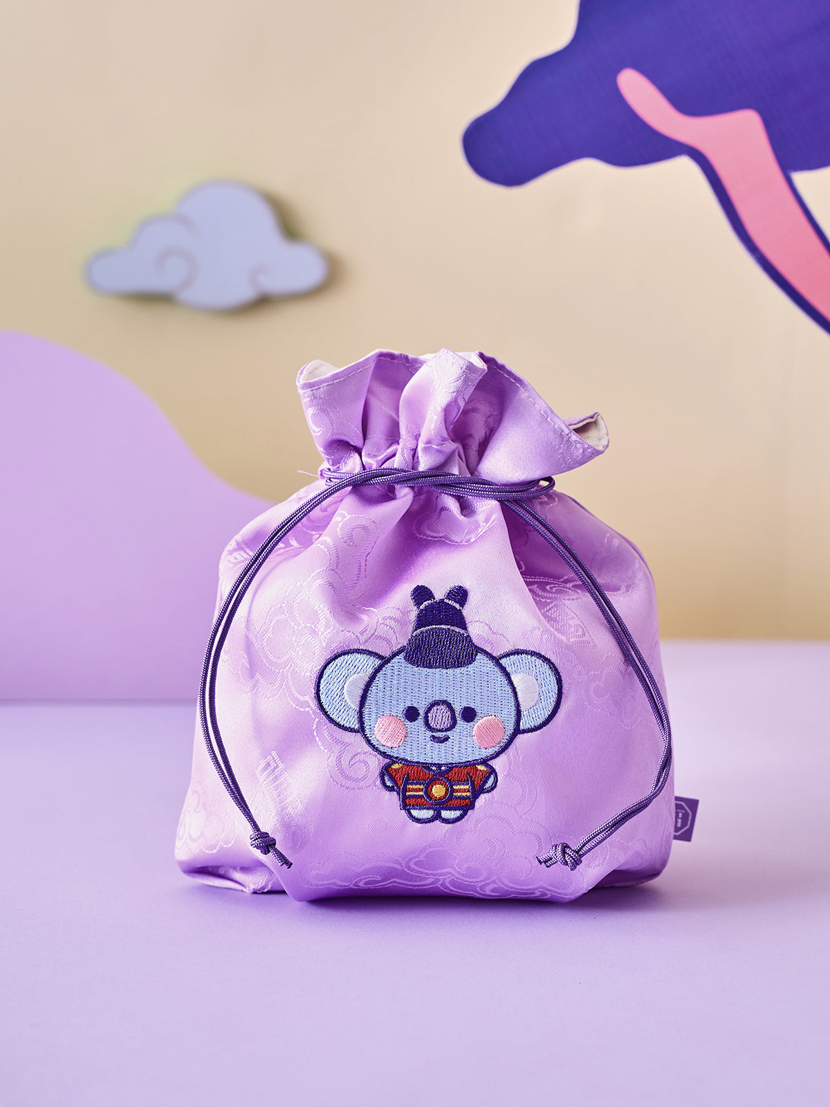 BTS x BT21 Baby Good Luck Pouch K-Edition Ver.2