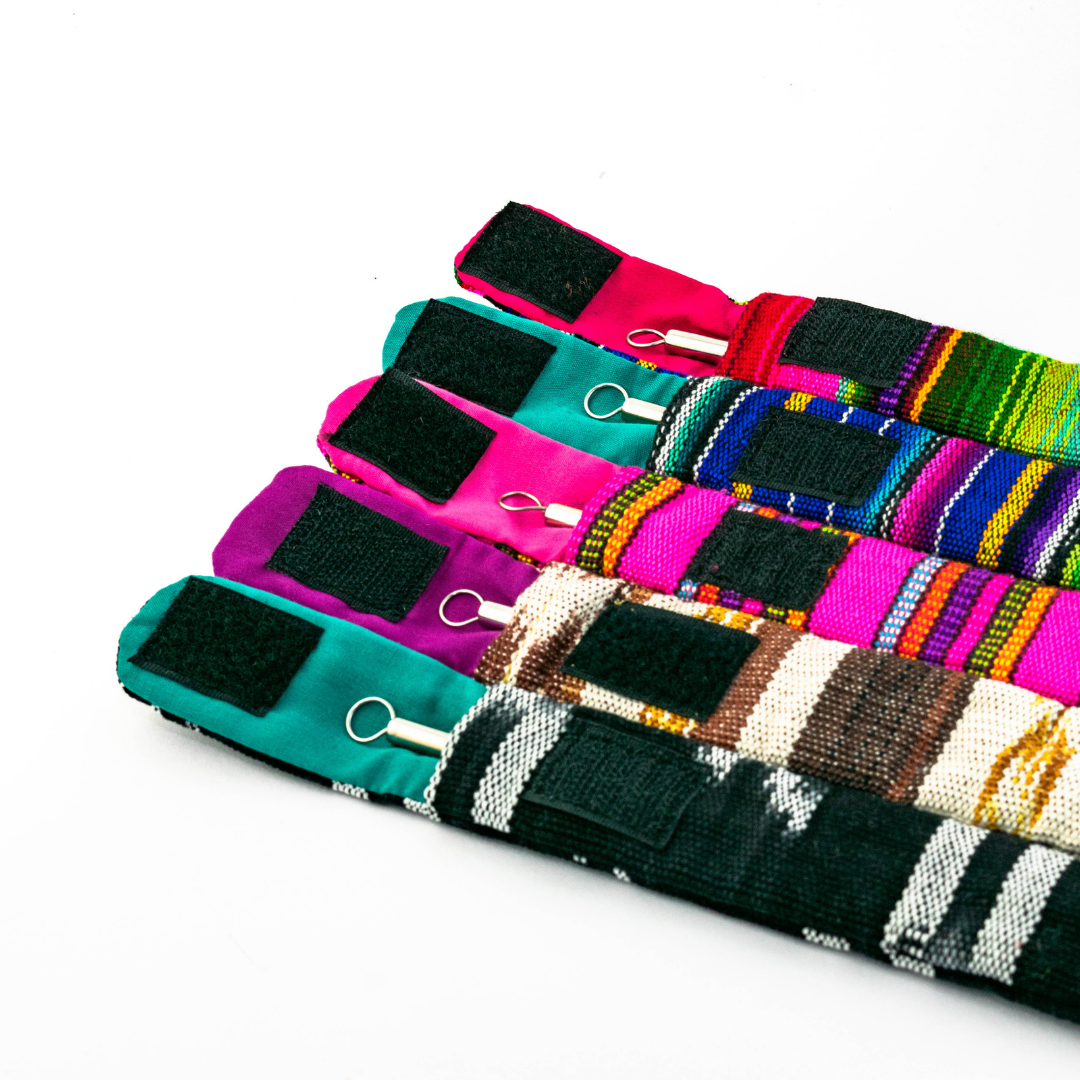 Reusable Sustainable Straw Kit with Straw and Cleaner - Guatemala