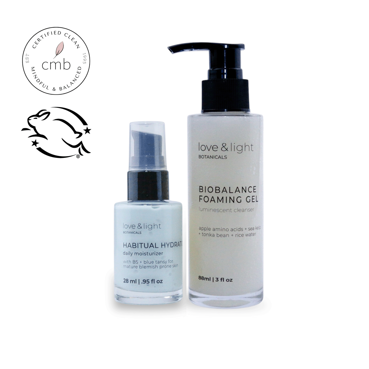 The Basics Cleanse + Moisturize Kit