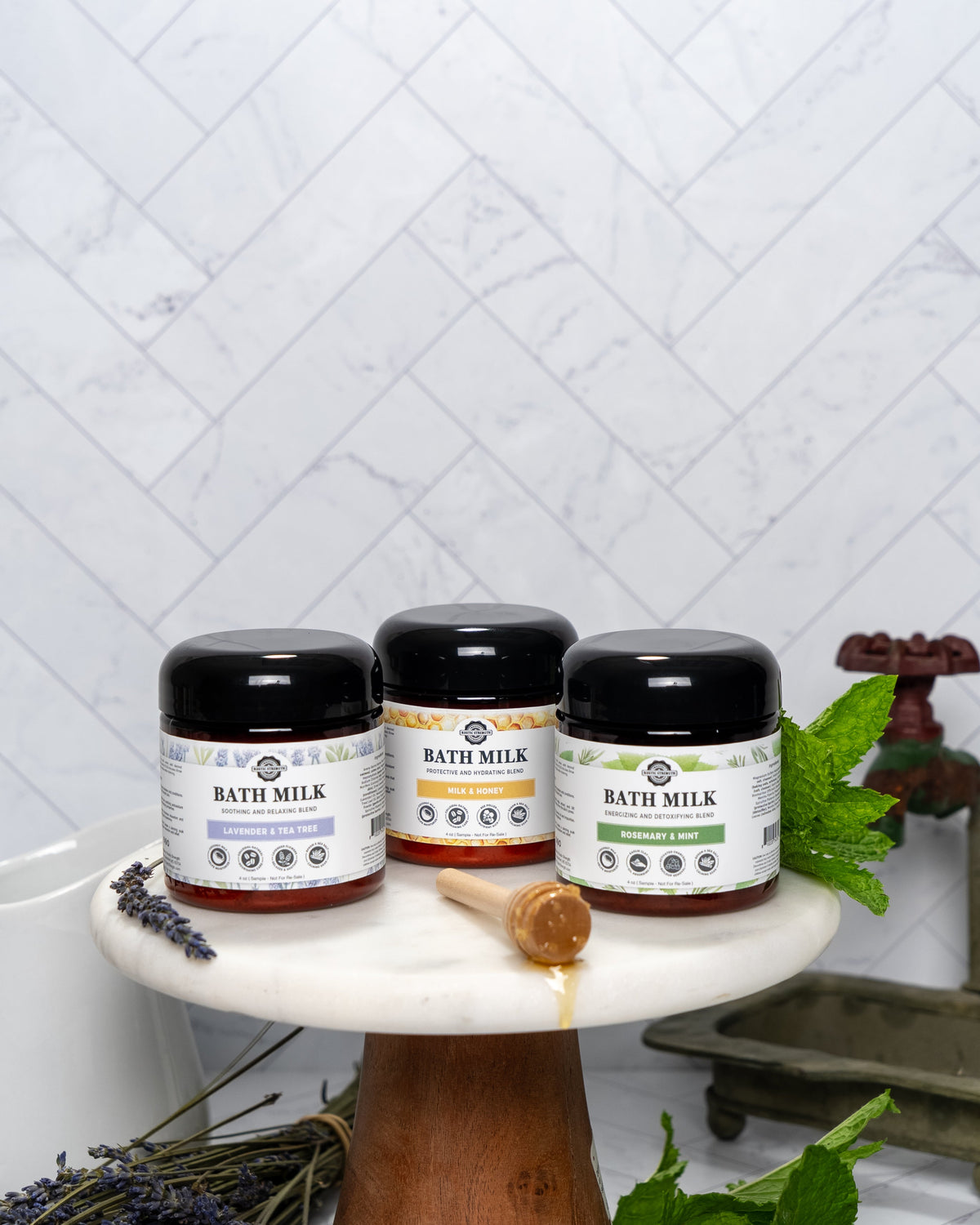 Bath Milk | Sample Set | 3 - 4 oz