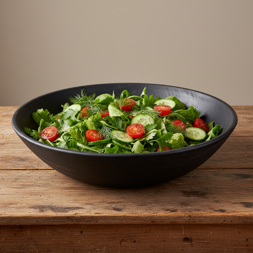 Arendal Black Mango Oversized Bowl