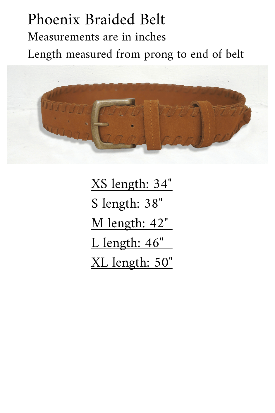 Phoenix Braided Belt in Caramel - Osadia Concept Store