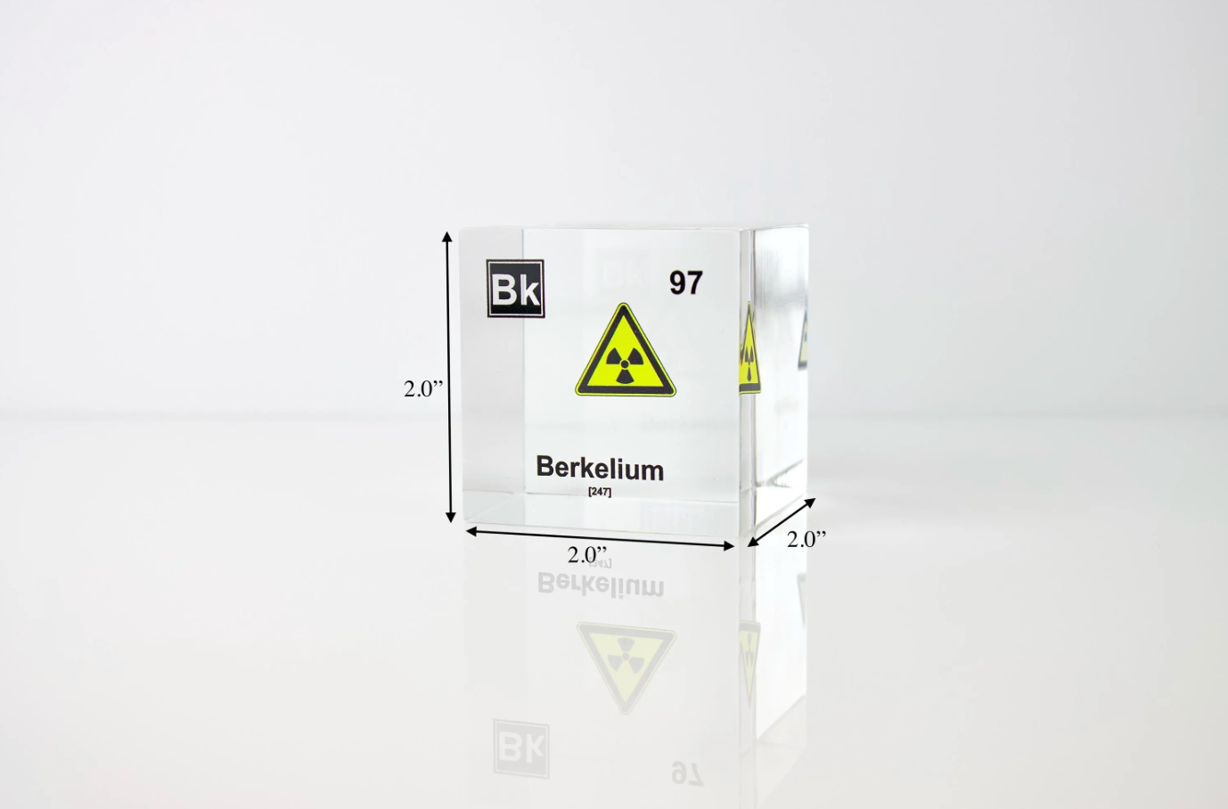 Berkelium Element Cube