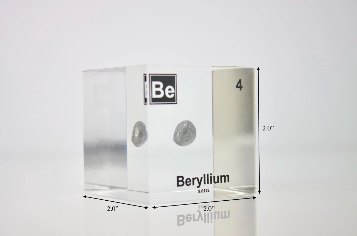 Beryllium Element Cube