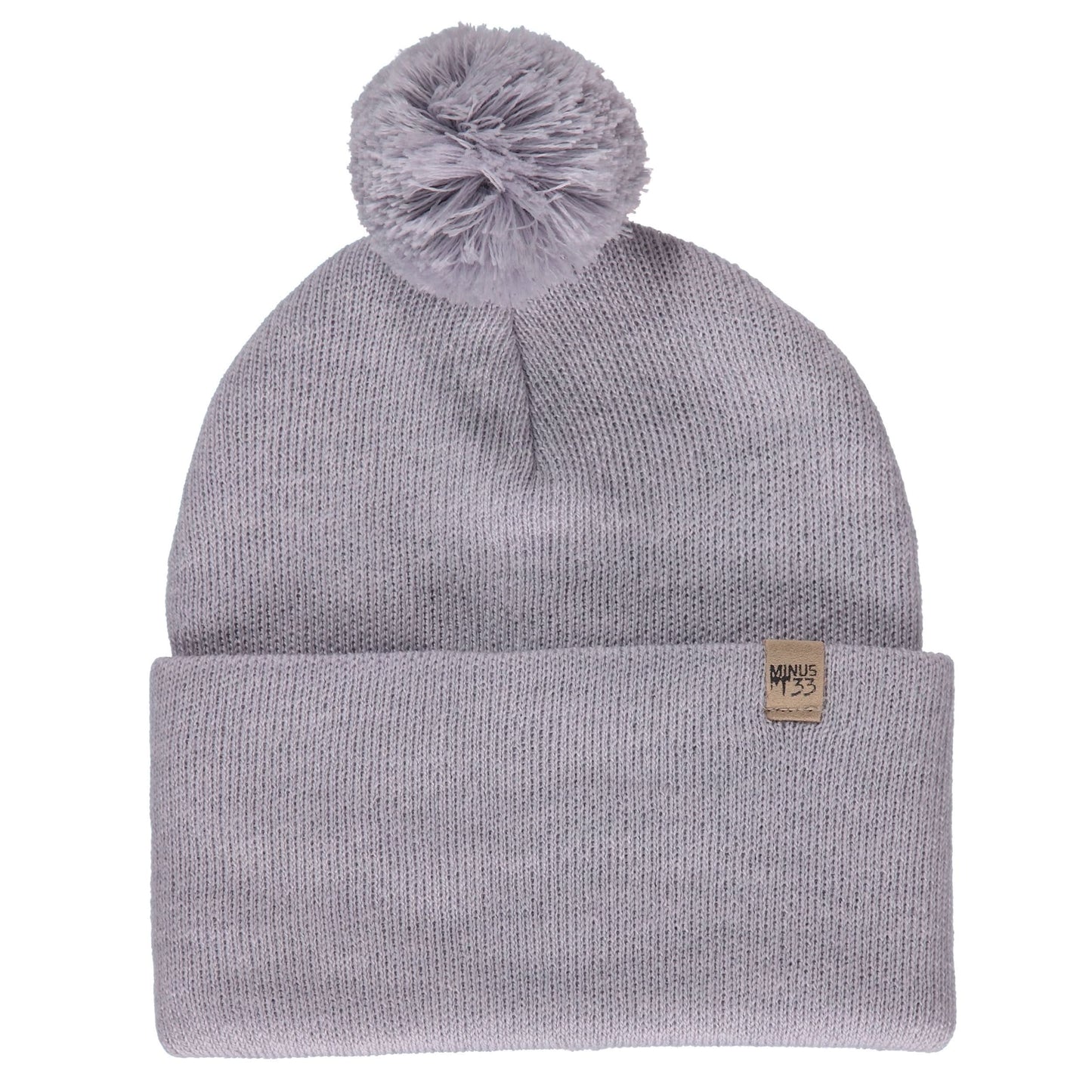 Midweight Merino Wool Knit Pom Beanie | 100% Merino Wool
