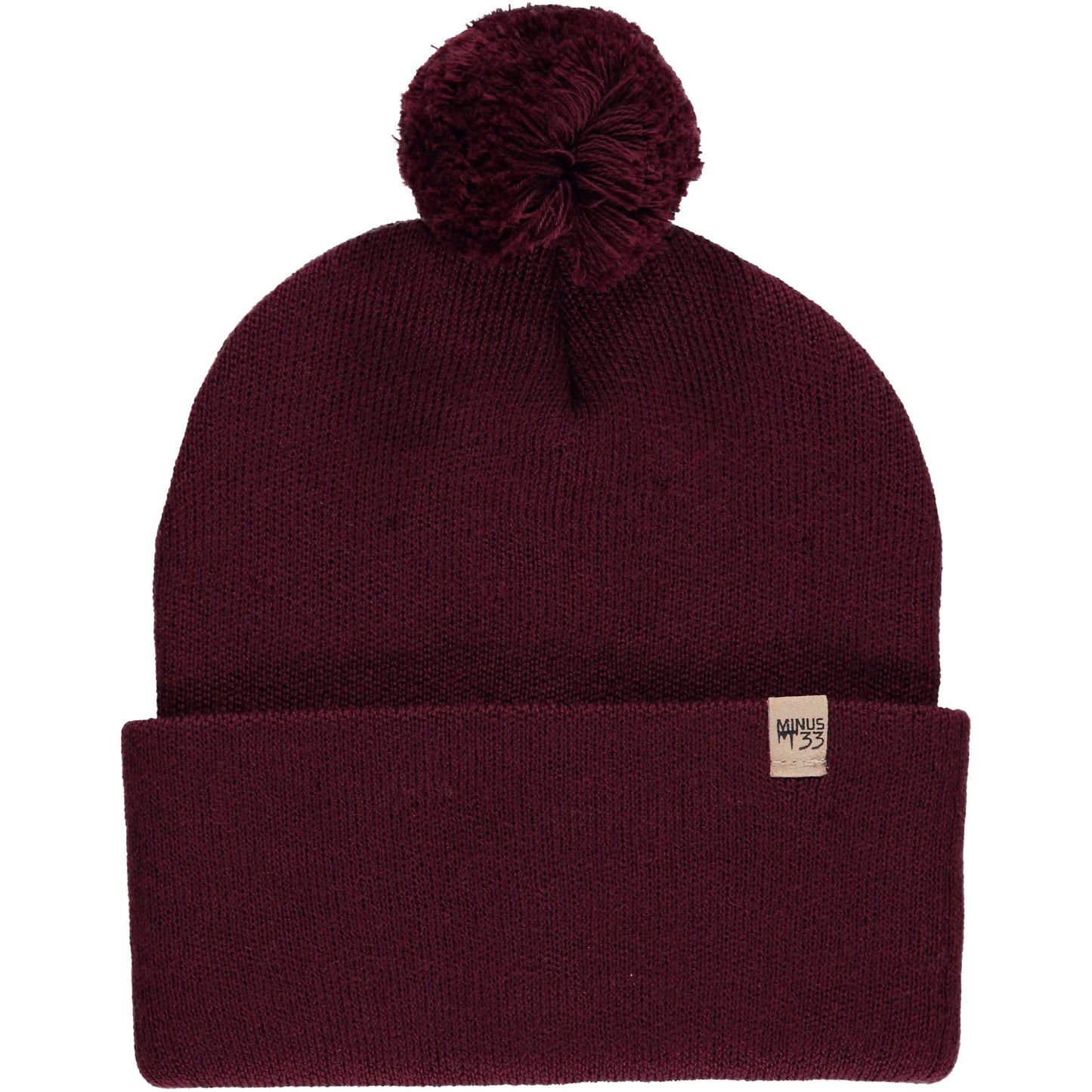Midweight Merino Wool Knit Pom Beanie | 100% Merino Wool