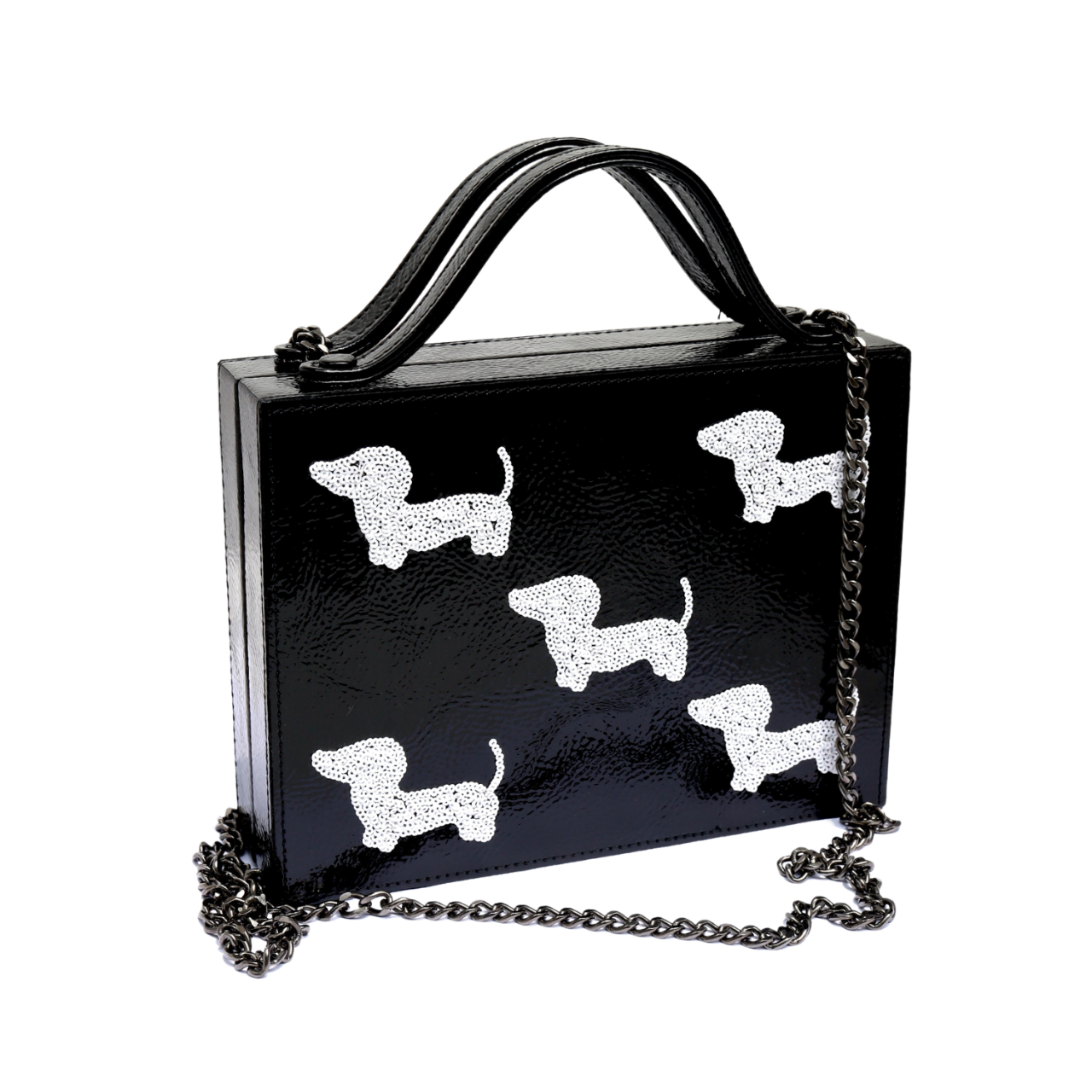 Black Bellina Briefcase Bag