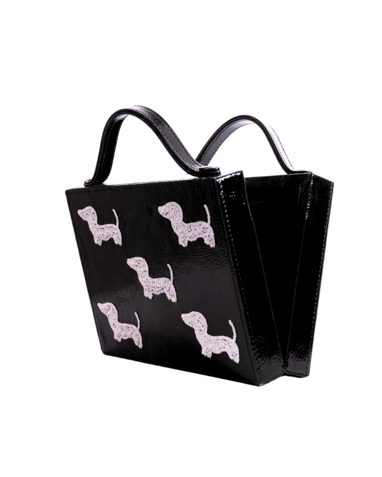 Black Bellina Briefcase Bag