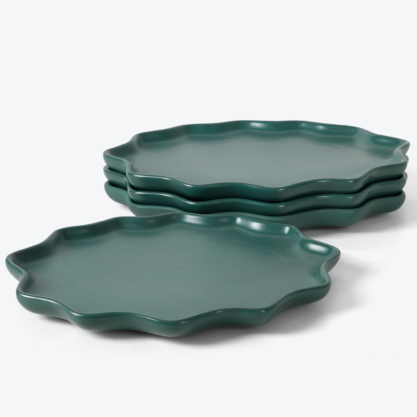 Forest Star Dinner Plate Recycled Ceramic Eco-Clay (Four-piece set) - Osadia Concept Store