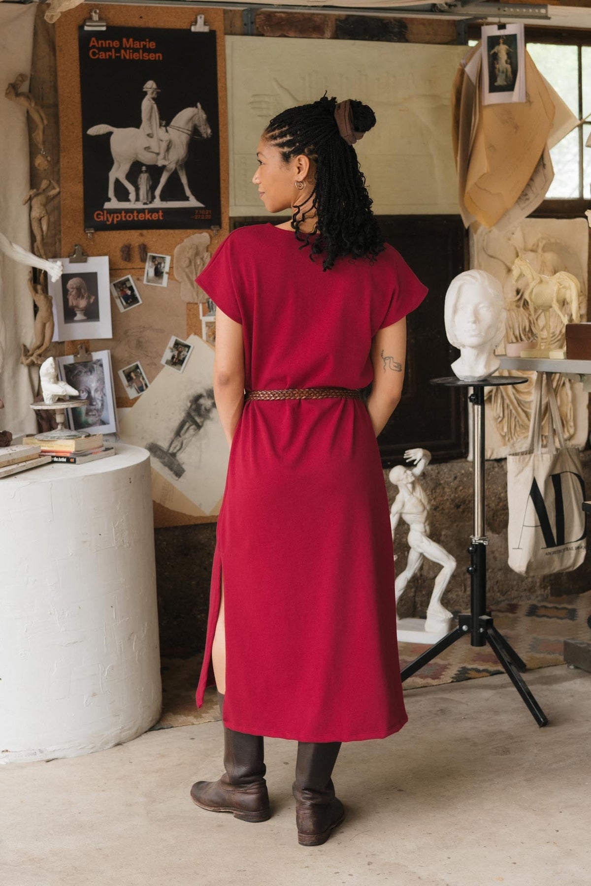 Cairo Dress (Updated) in Madder