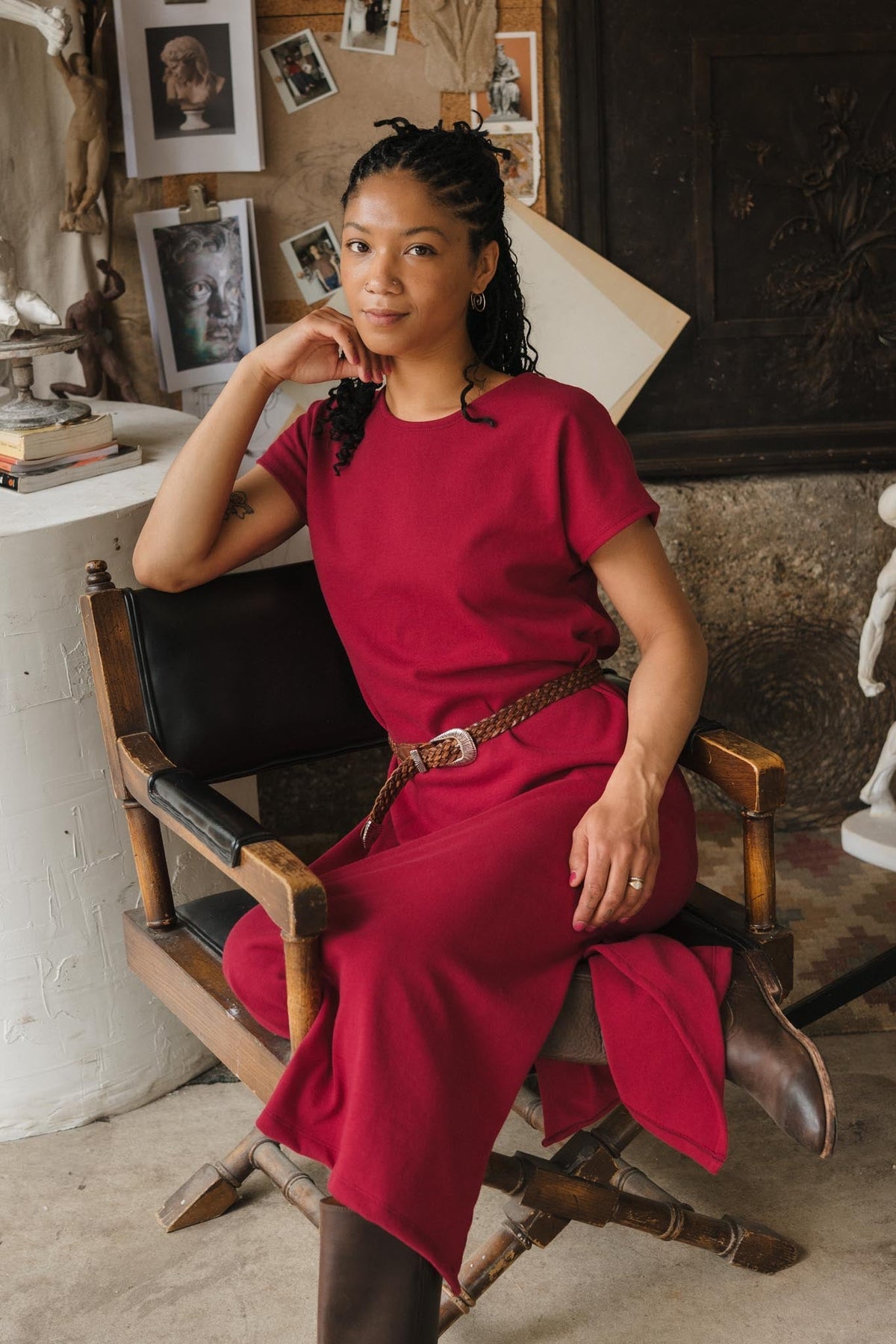 Cairo Dress (Updated) in Madder