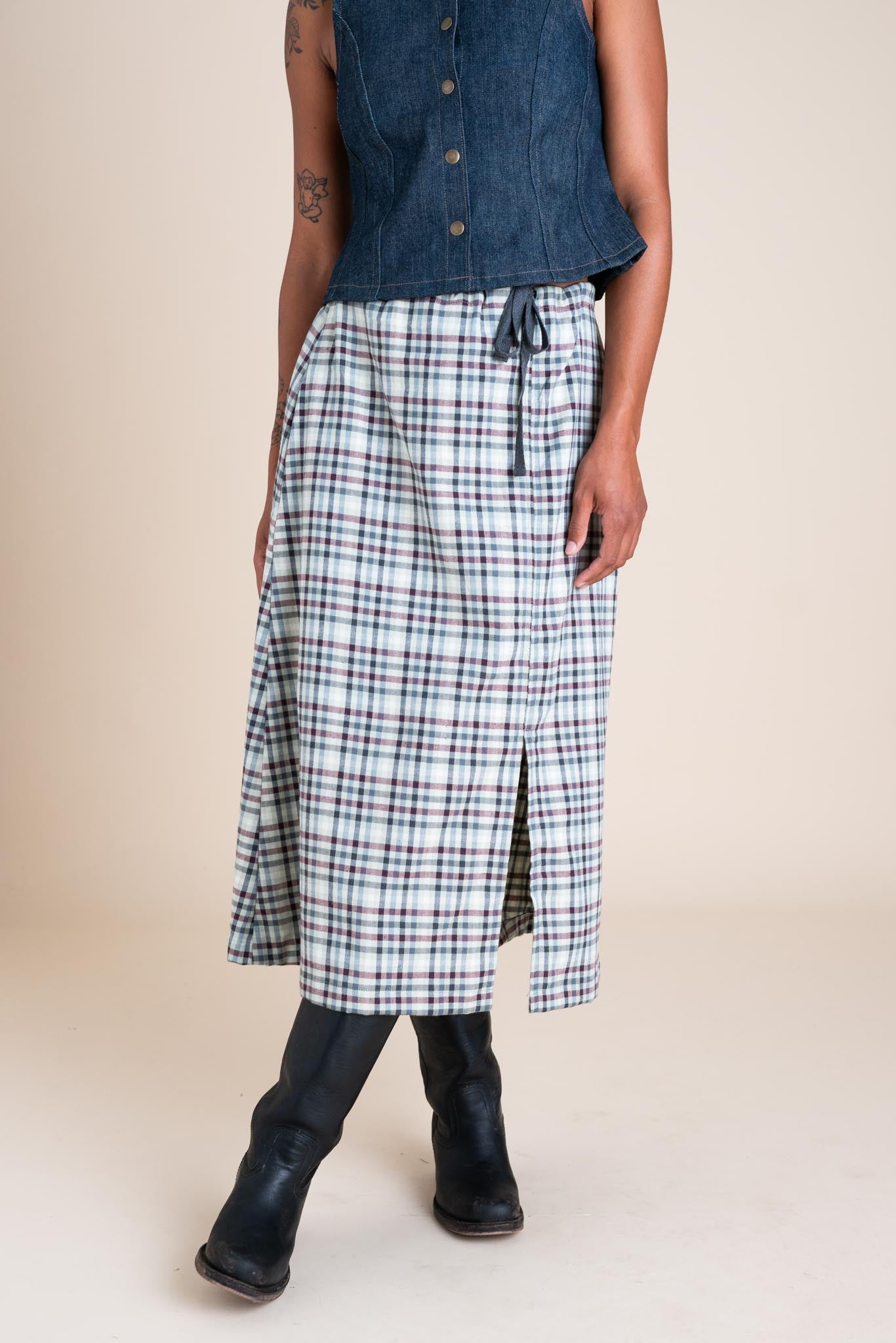 Esme Skirt (Updated) in Grove