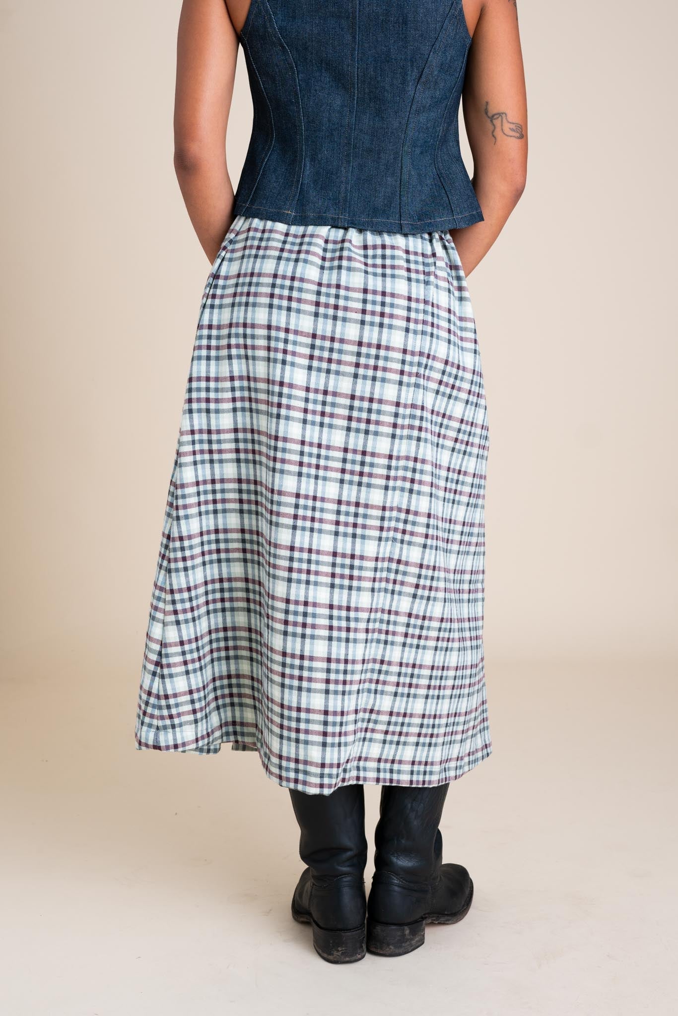 Esme Skirt (Updated) in Grove