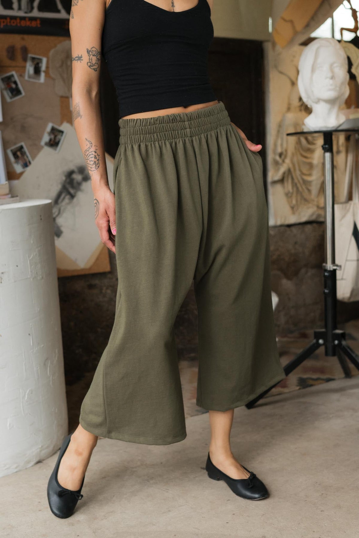 Weekend Pants (Updated) in Patina