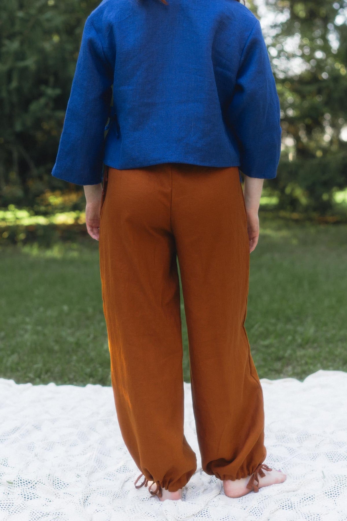 Vesper Pants in Rust