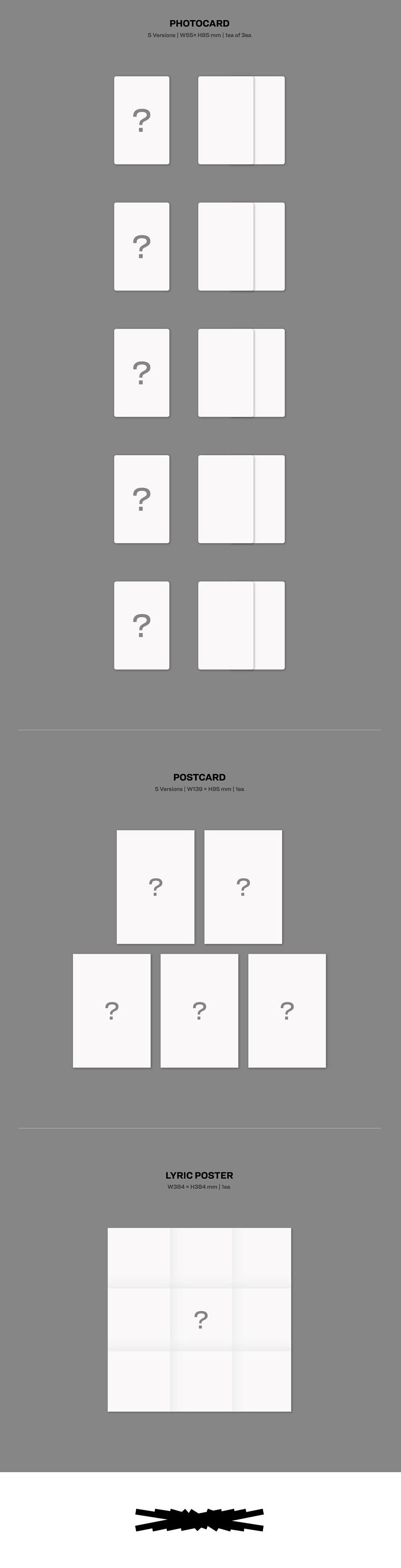 LE SSERAFIM 1st Studio Album - Unforgiven (Compact Version)