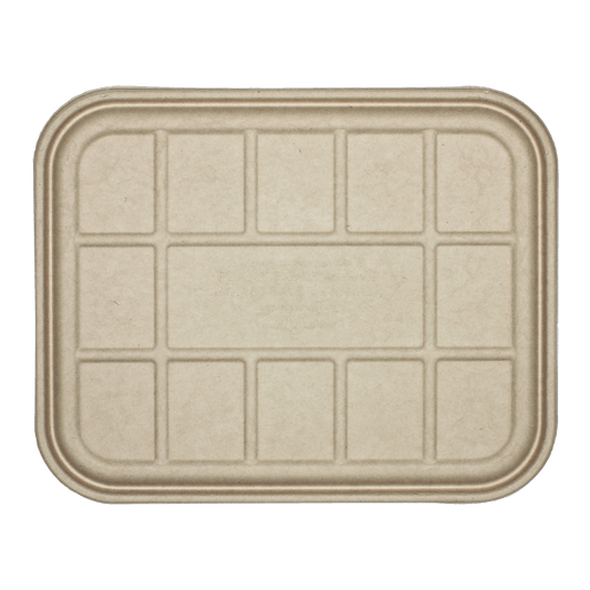 World Centric LID Fiber - Half Size (104 to 120 oz) Catering Pans (QTY:200)