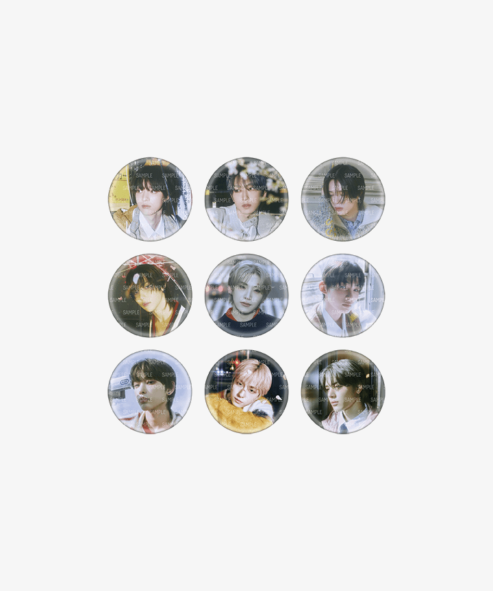 &TEAM - Samidare 1st Single Japan Album Official MD Photo Can Badge