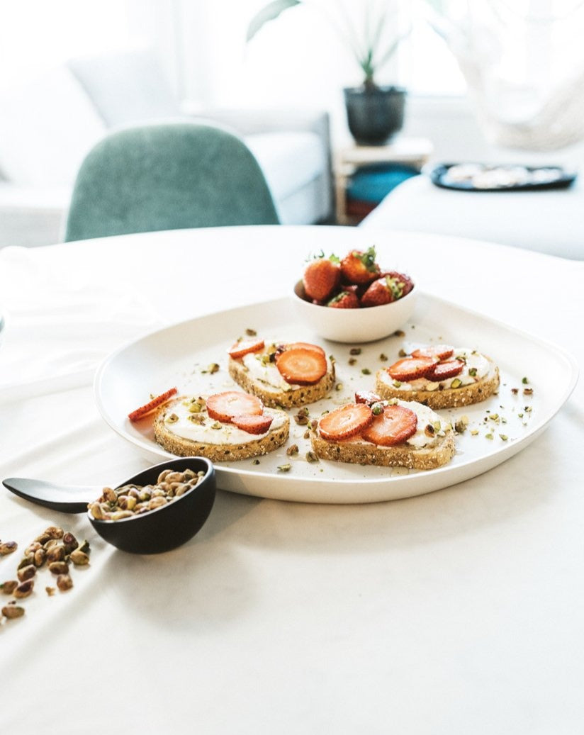 Stoneware Bowl Spoon Shape | Dadasi - Set of 4