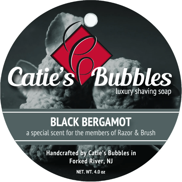 Catie's Bubbles Black Bergamot Shaving Collection