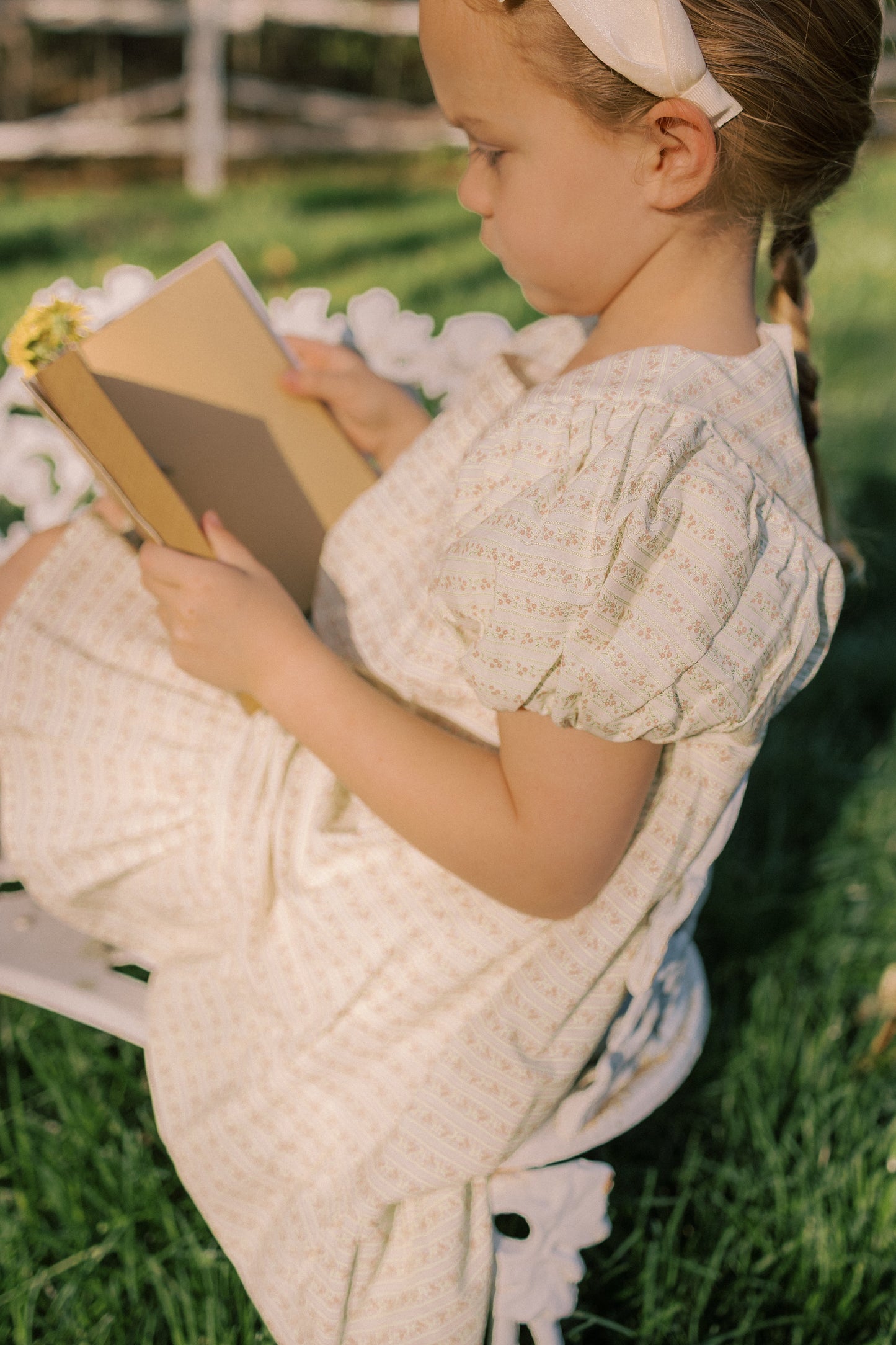 Ruffle Hem Weekend Dress-Blush Vine Stripe - Osadia Concept Store