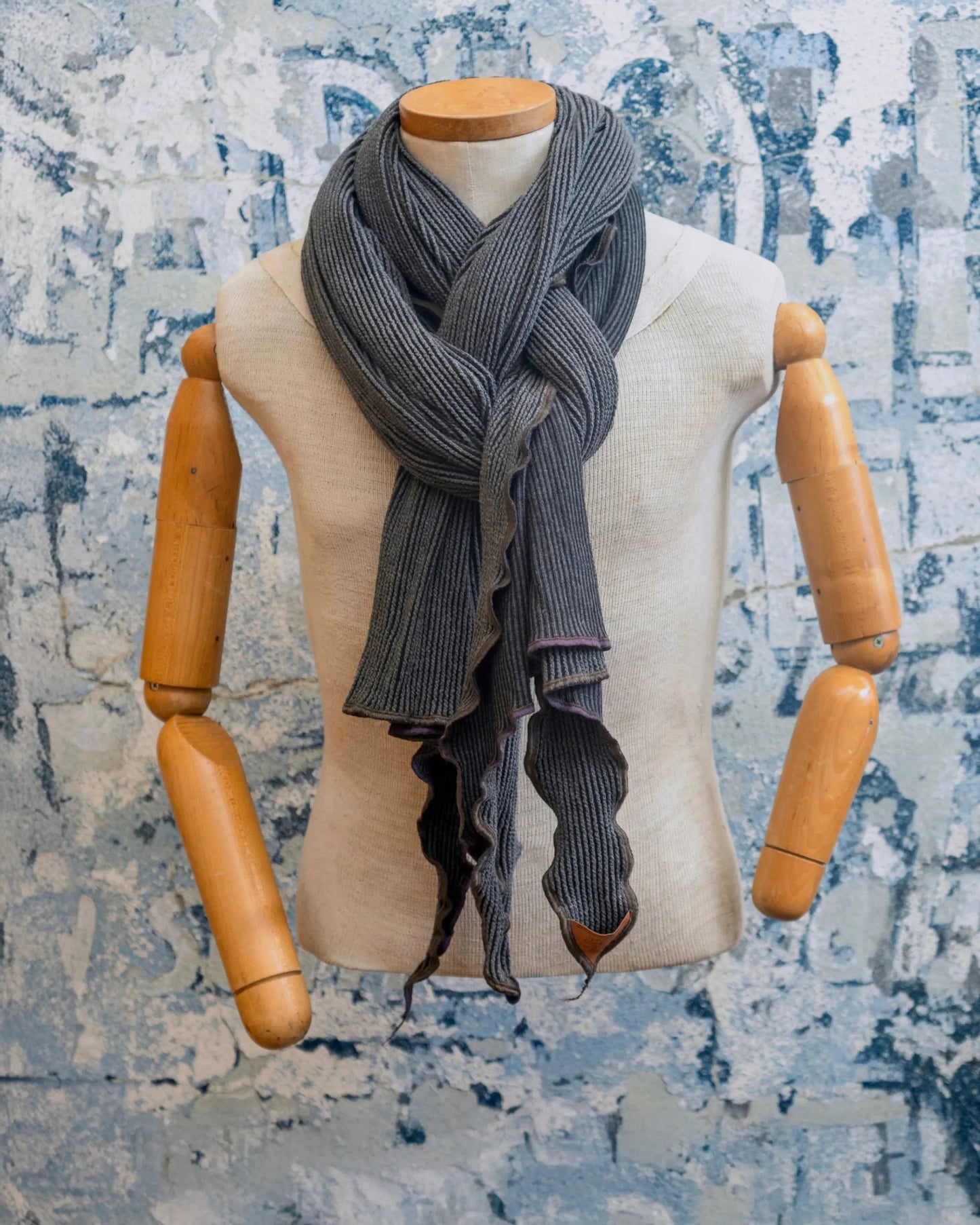 Charcoal DNA Scarf