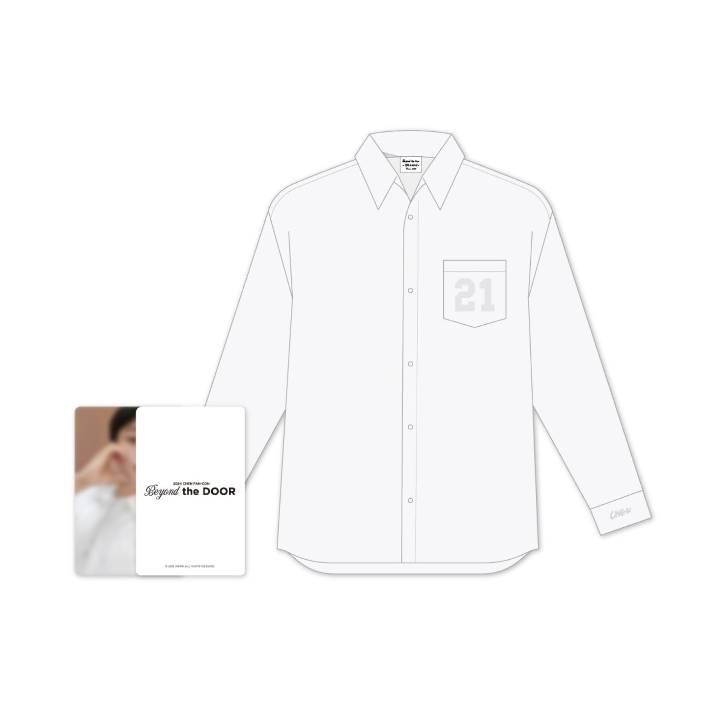 Chen - Beyond The Door In Seoul 2024 Fan Con Official MD Shirt