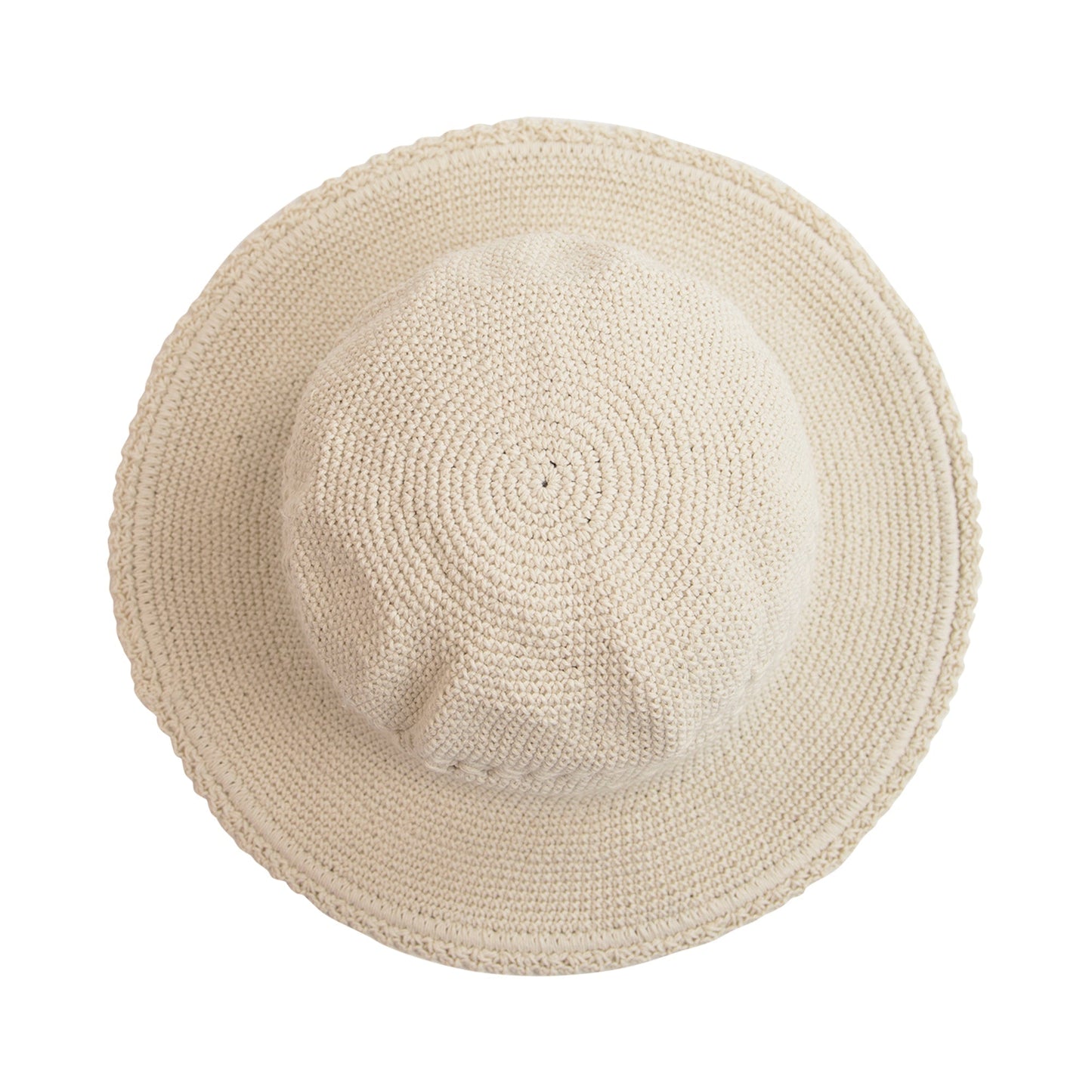Women's Cotton Crochet Hat Medium Brim