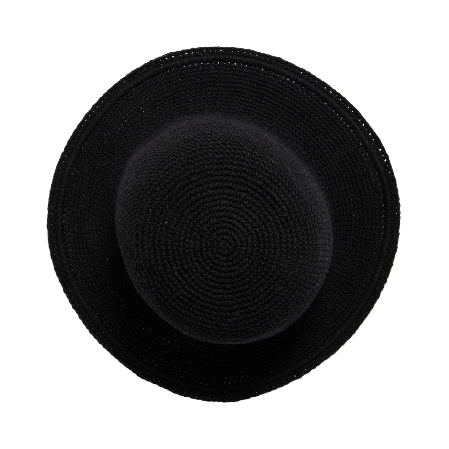 Women's Crocheted Brim Hat