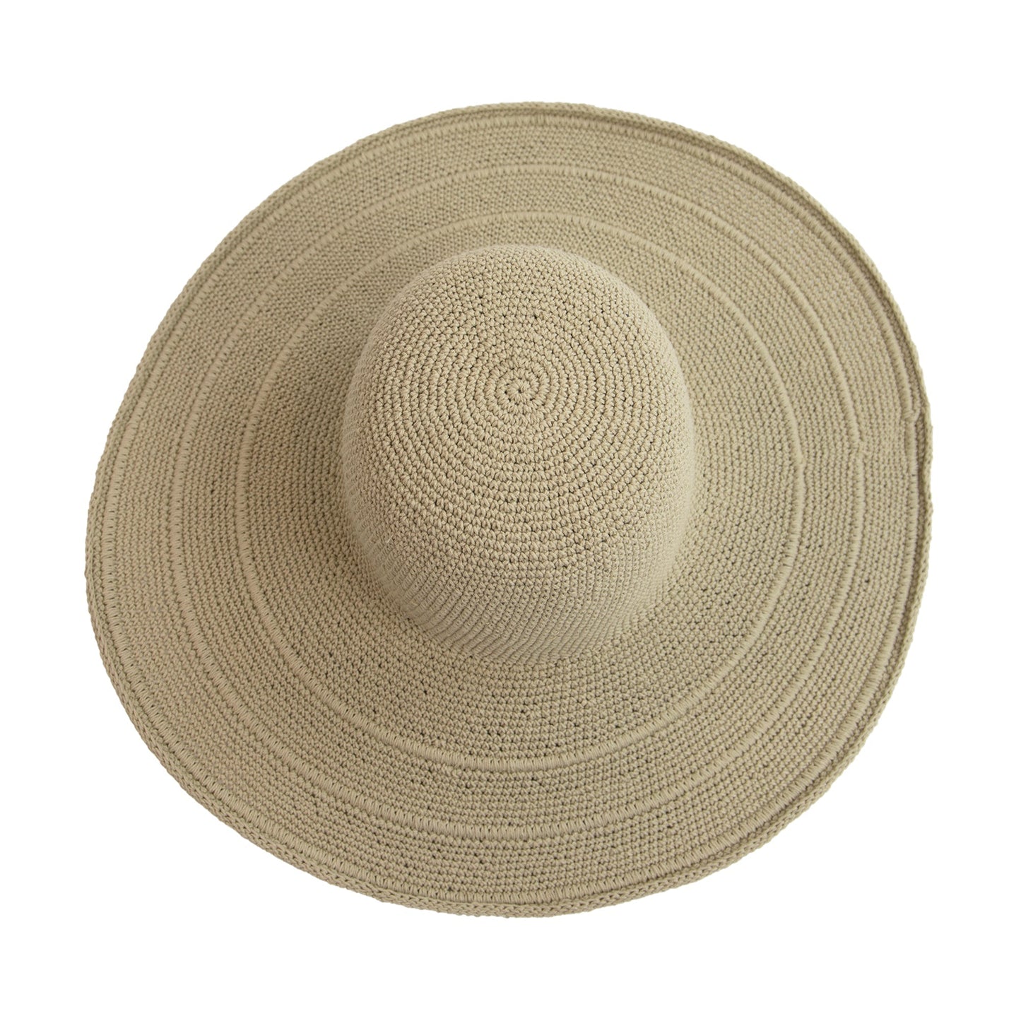 Women's Oversized Brim Crochet Sun Hat