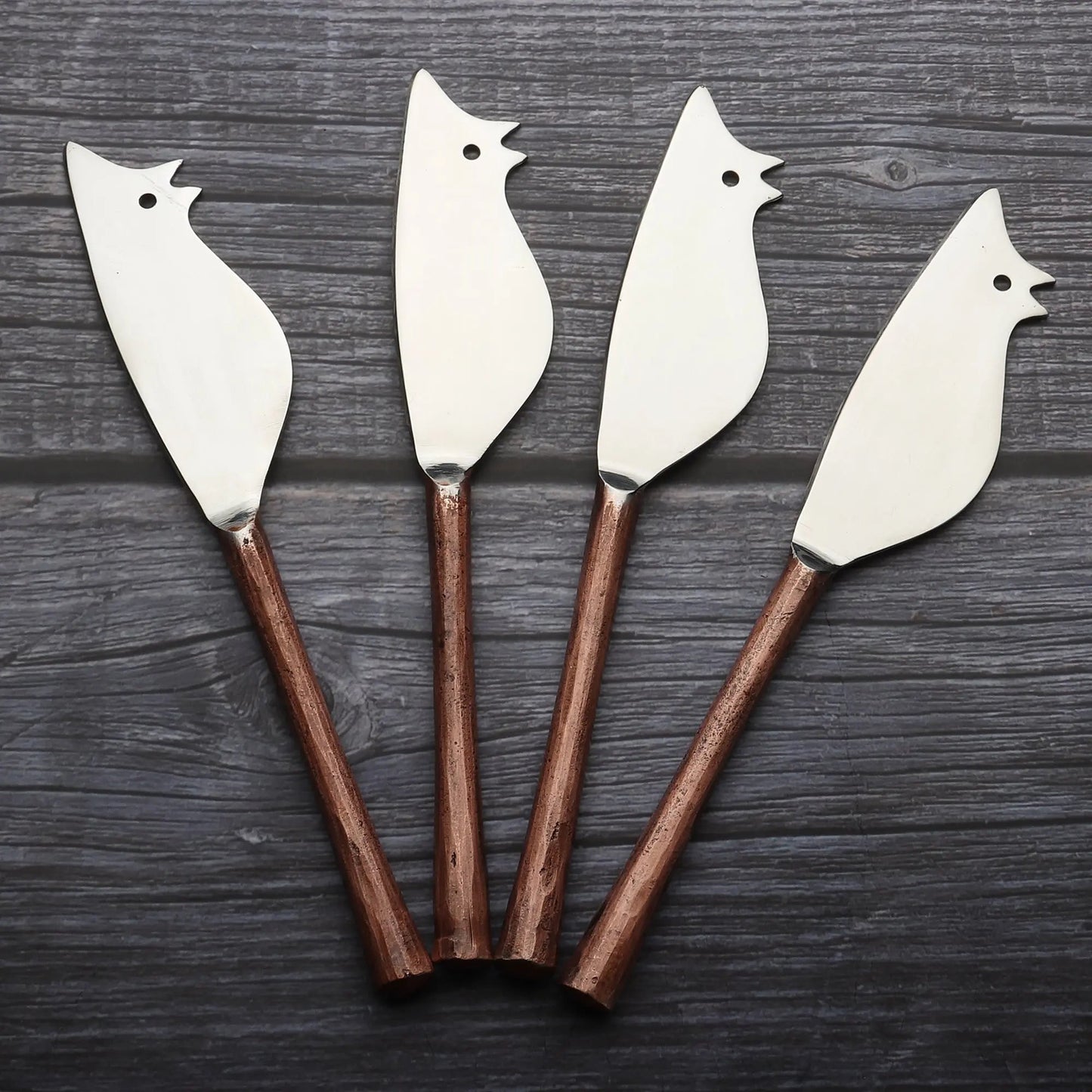 CAMELLIA RATONCITO CHEESE SPREADER/KNIFE 4 PC. SET