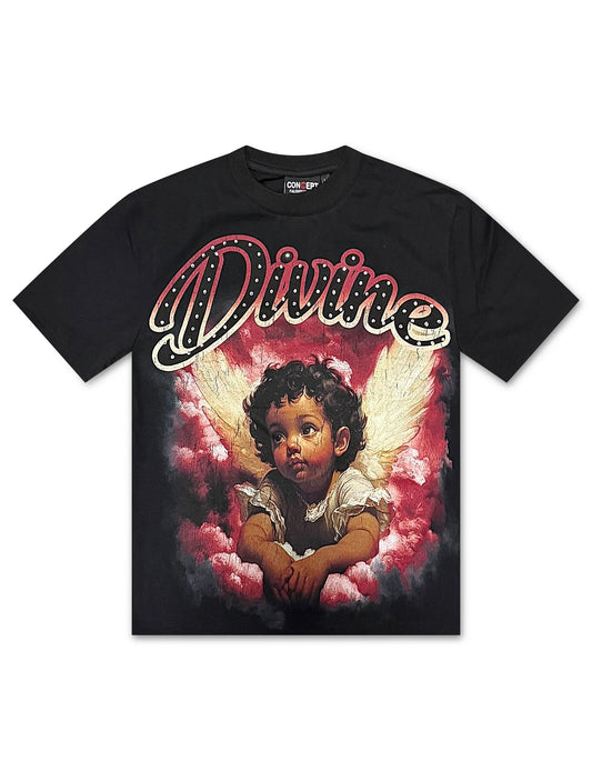 Concept LA Divine 1 Tee- Black/Red