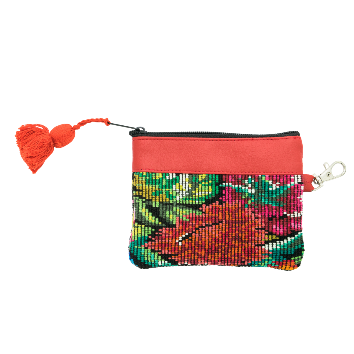 Ana Vegan Leather Huipil Coin Purse - Guatemala