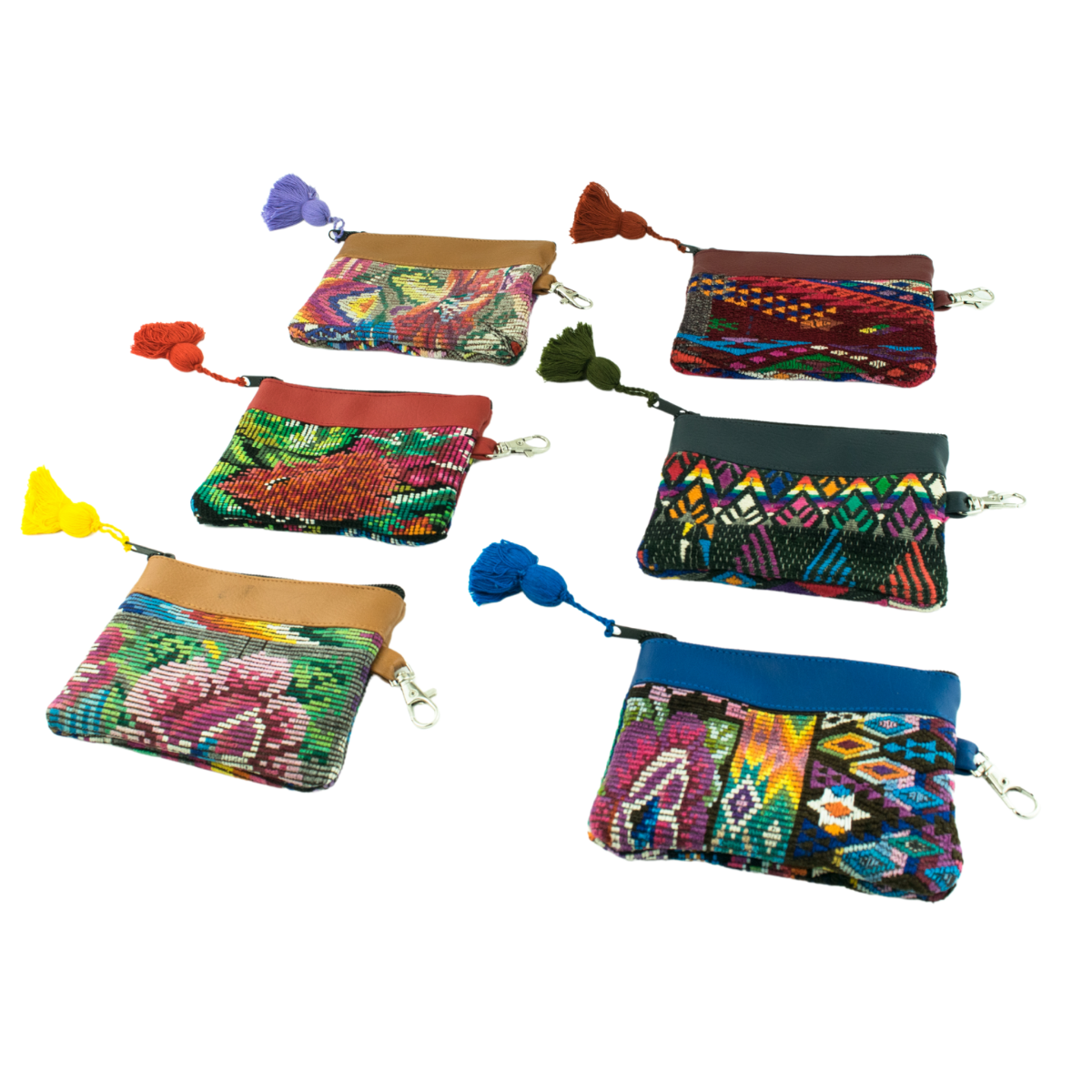 Ana Vegan Leather Huipil Coin Purse - Guatemala