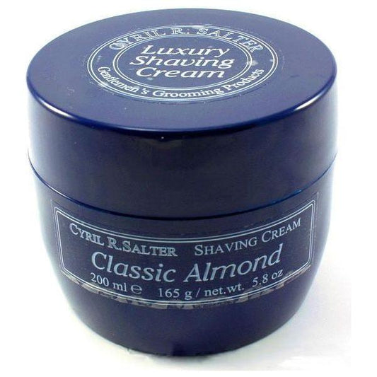 Cyril R. Salter Classic Almond Luxury Shaving Cream 5.8 Oz