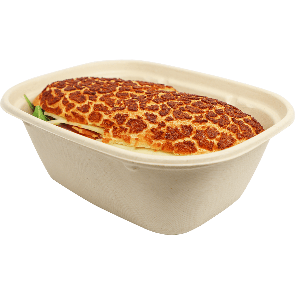 World Centric 8.7x6.7x3.1 in (44 oz) Fiber Box (QTY:400)