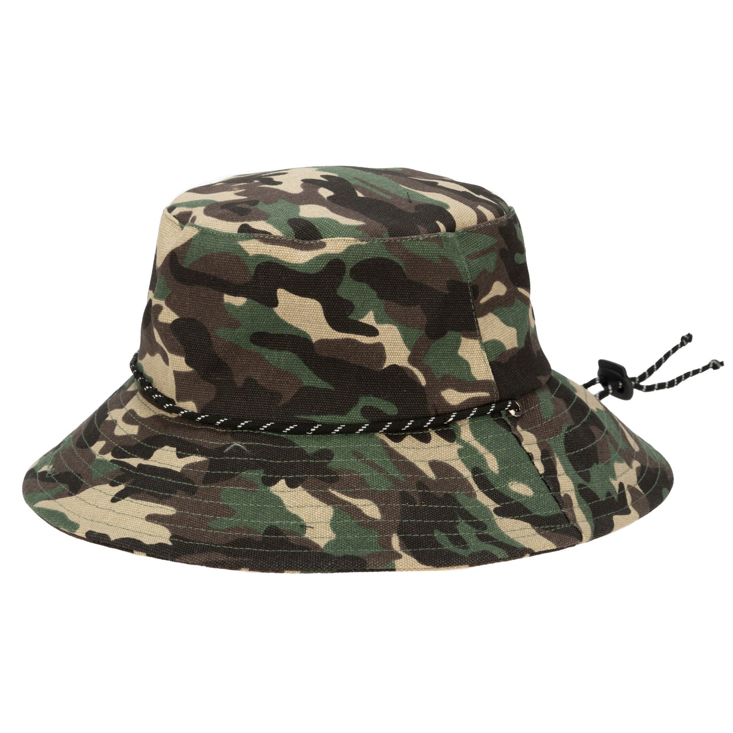 Camo Cut and Sew Sublimated Camo Print Bucket Hat
