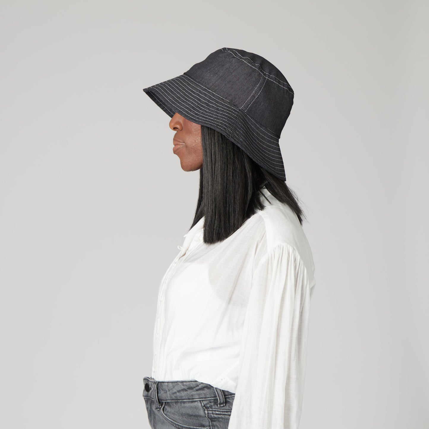 Chambray Bucket Hat
