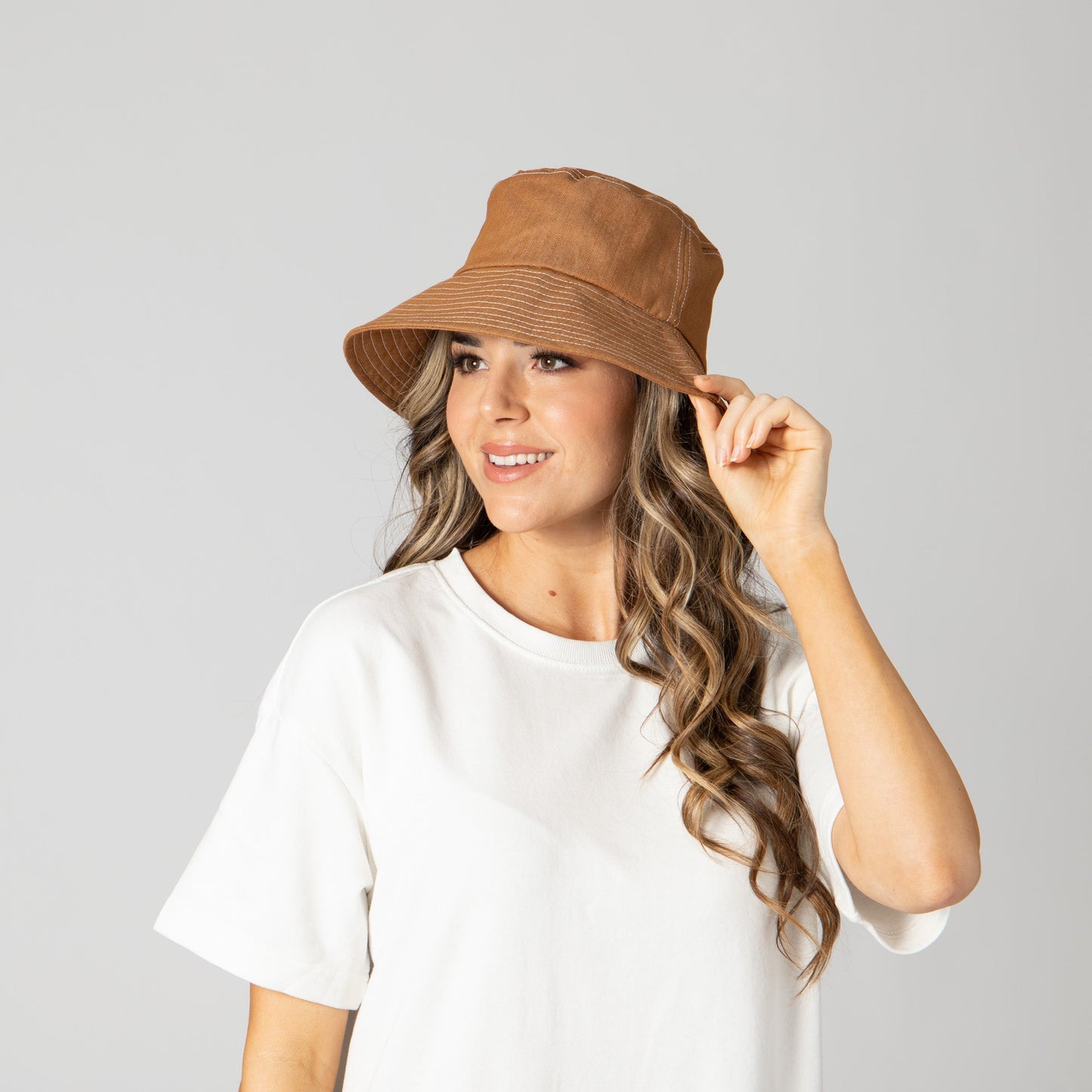 Chambray Bucket Hat