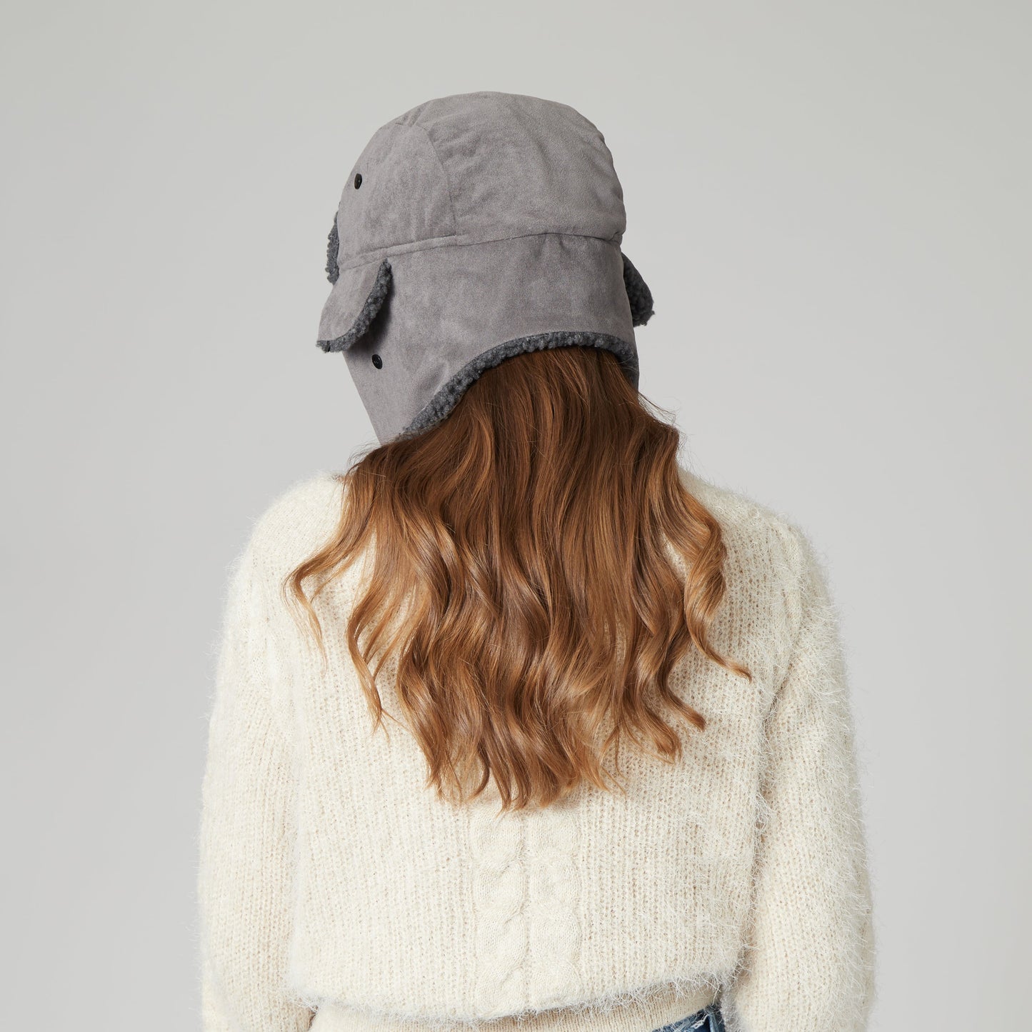 Faux Suede Trapper