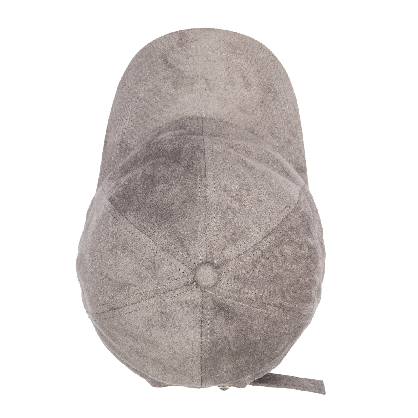 Unstructured Faux Suede Ball Cap