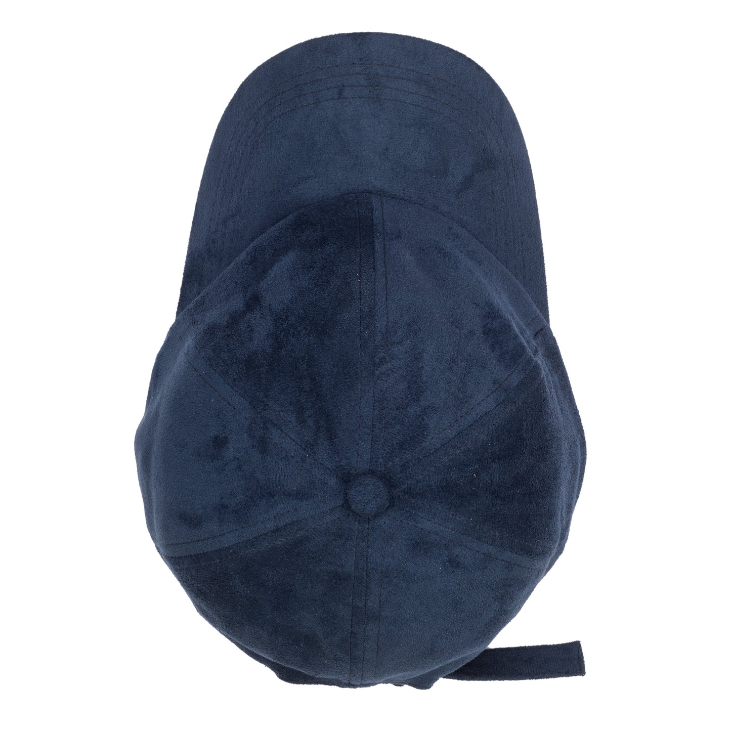 Unstructured Faux Suede Ball Cap