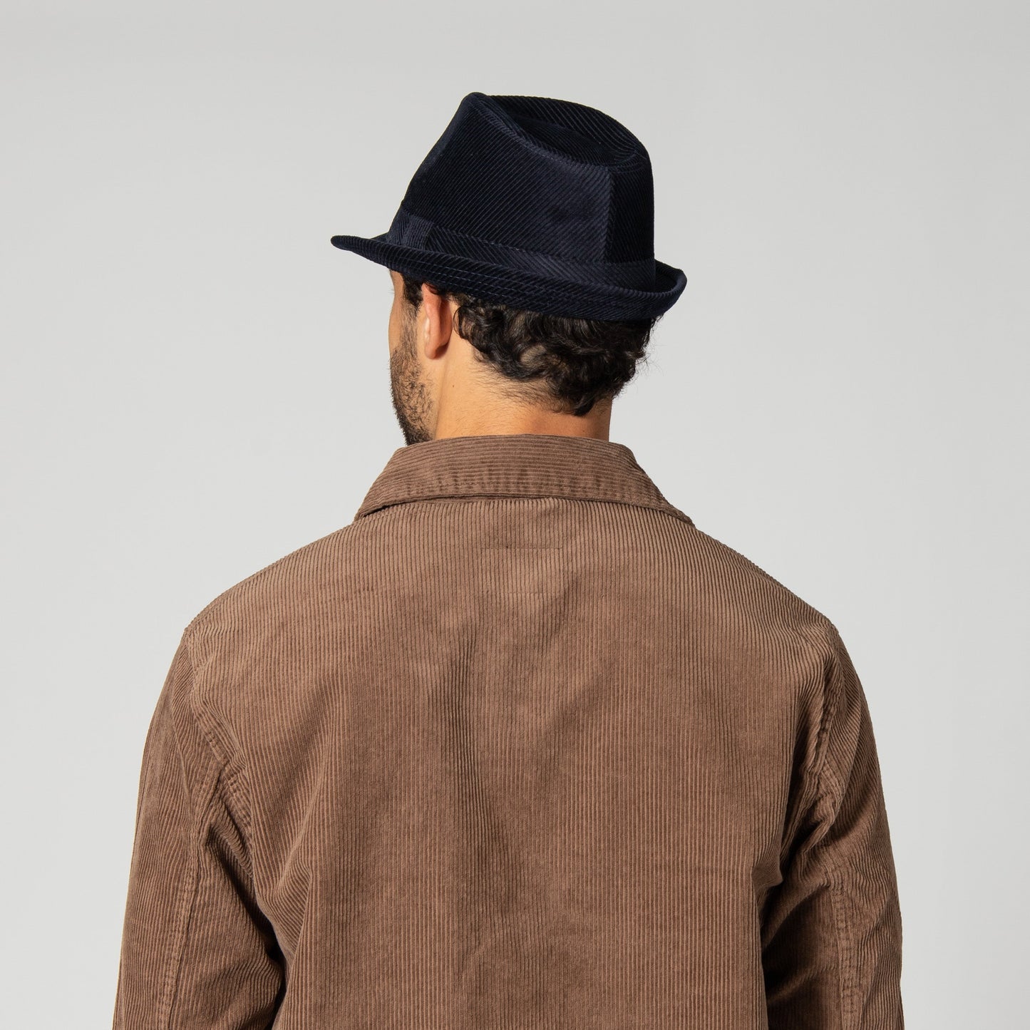 Men's Cut And Sew Corduroy Fedora