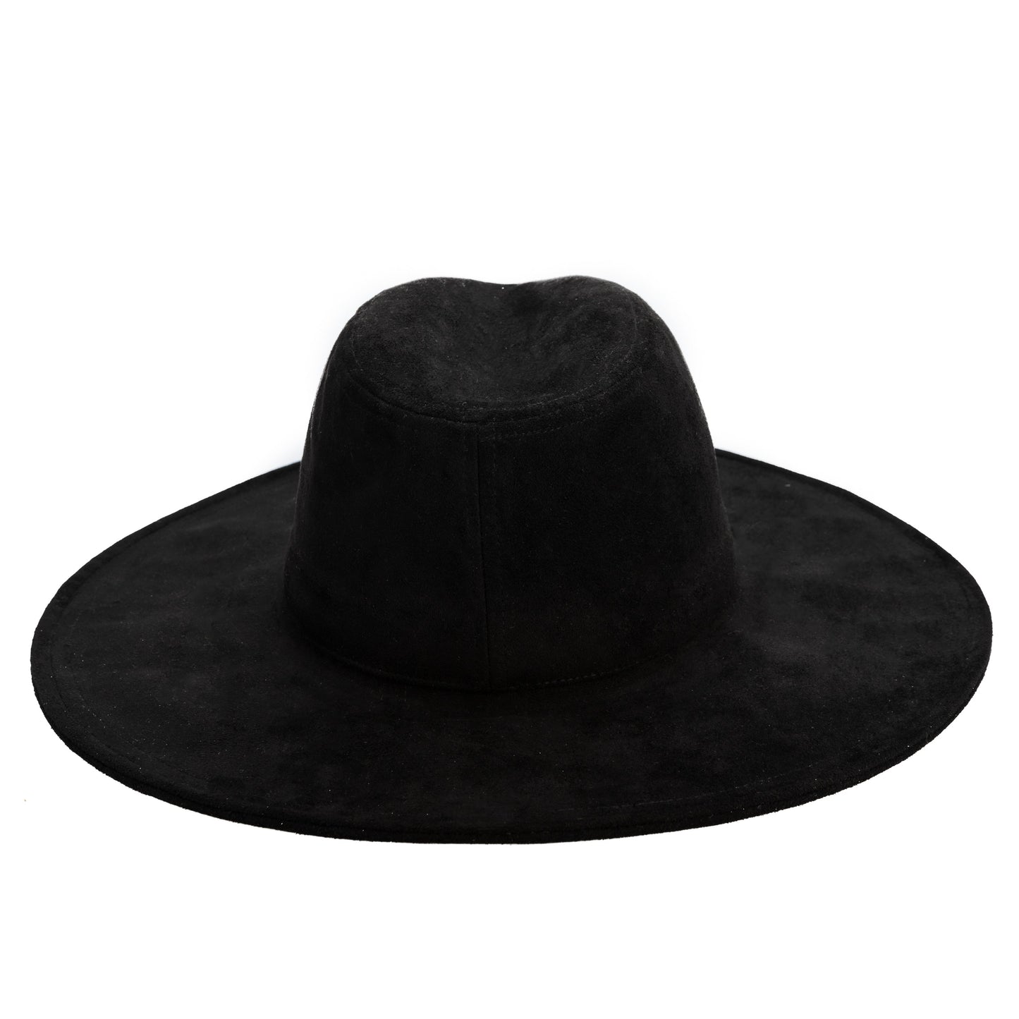 Pioneer - Cut & Sew Faux Suede Fedora