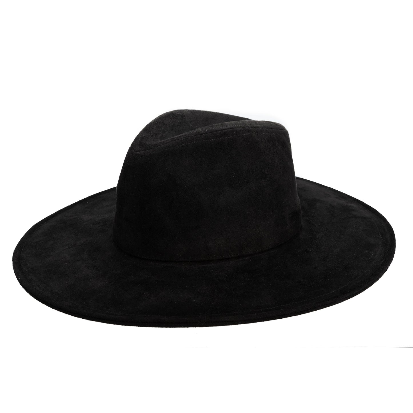 Pioneer - Cut & Sew Faux Suede Fedora