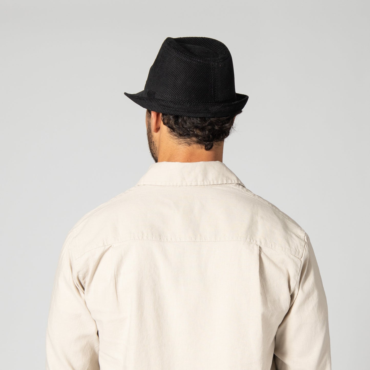 Men's Cut And Sew Corduroy Fedora