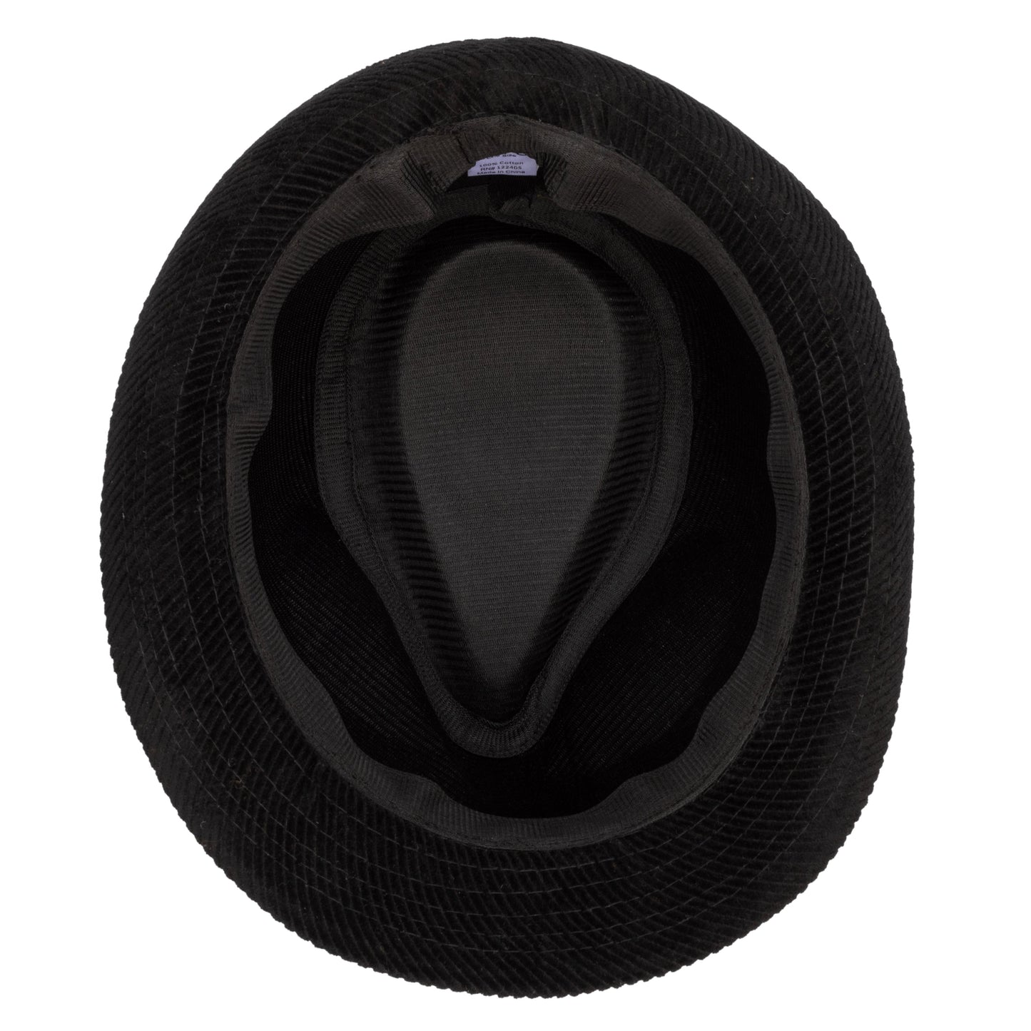 Men's Cut And Sew Corduroy Fedora